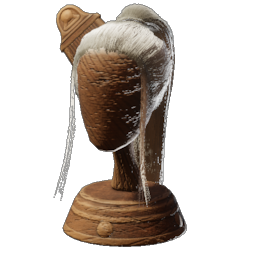 Hanfu Ponytail Wig Head