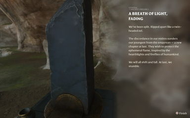 A Breath Of Light, Fading