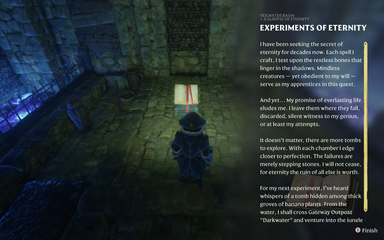 Experiments Of Eternity
