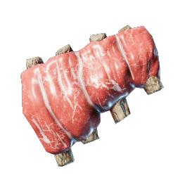Raw Wolf Meat