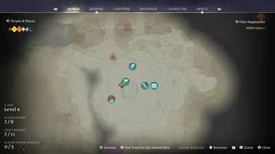 Mothling Set Map Locations