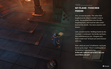 My Flame-Touched Friend