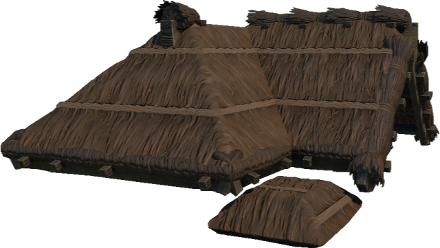 Plant Fiber Roof