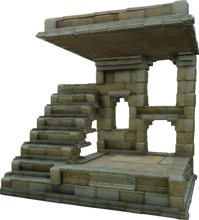 Desert City Wall Block