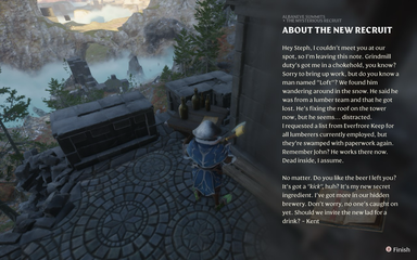 About The New Recruit