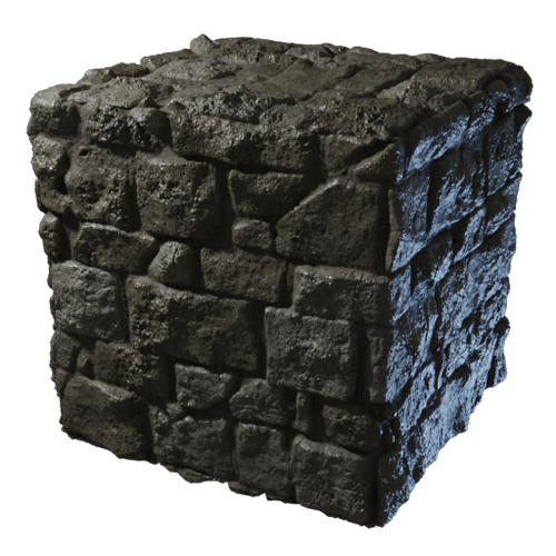 Weathered Stone Block