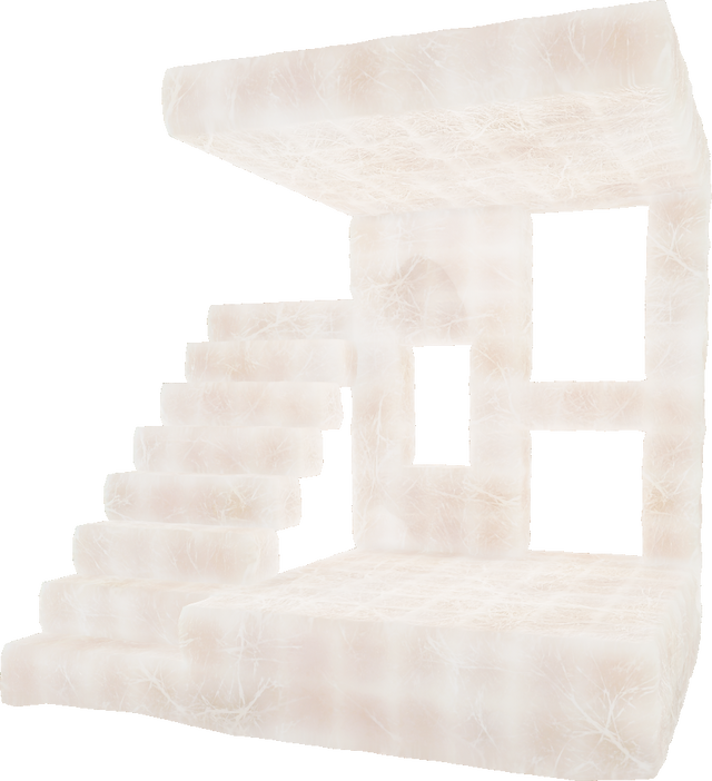 White Luminescent Block