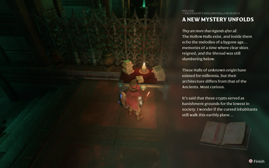 A New Mystery Unfolds