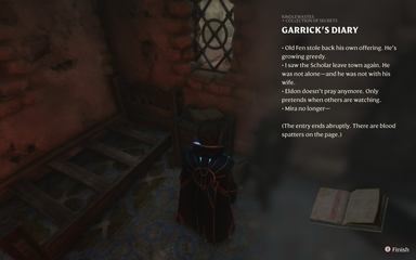 Garrick's Diary
