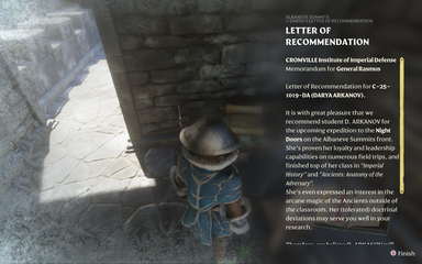 Letter Of Recommendation