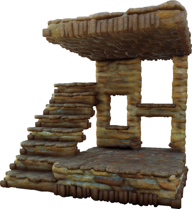 Rough Sandstone Block