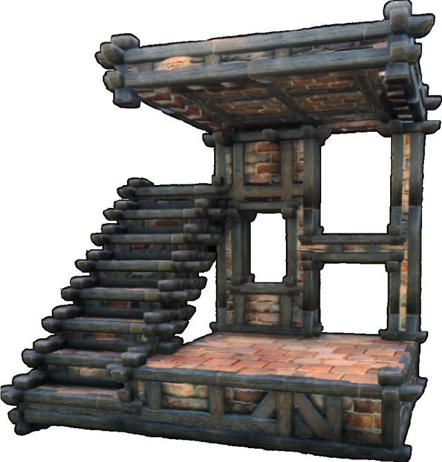 Brick-Timbered Block
