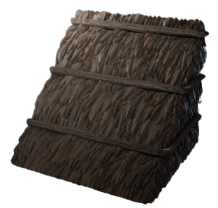 Plant Fiber Roof Block