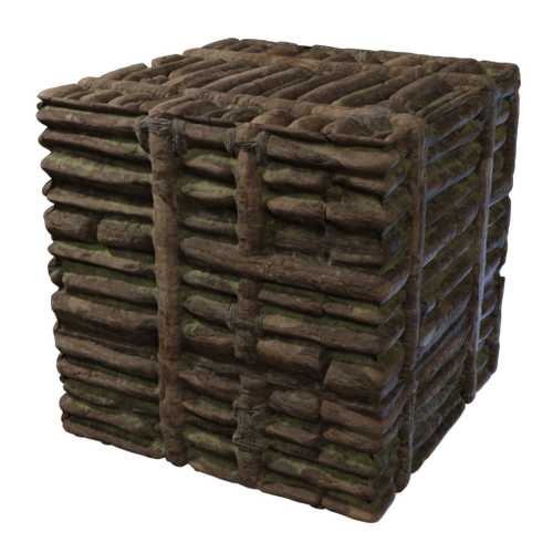 Rough Wood Block