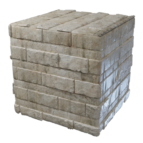 Highly Polished Stone Block