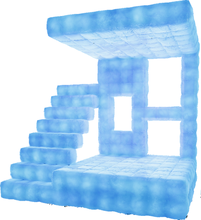 Blue Luminescent Block