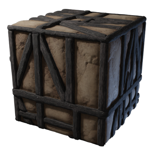 Half-Timbered Block