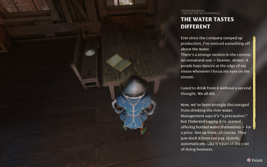 The Water Tastes Different