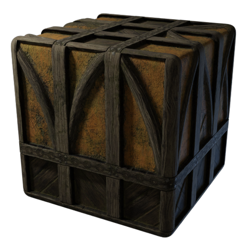 Half-timbered Shell Limestone Block