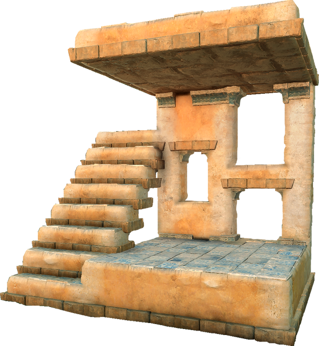Refined Sandstone Block