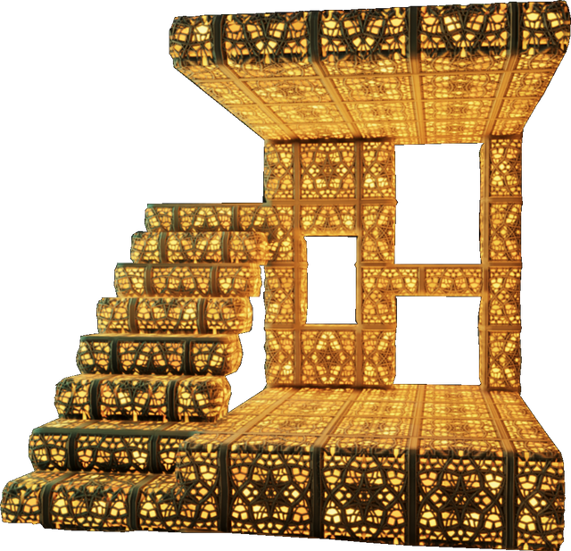 Yellow Luminescent Block