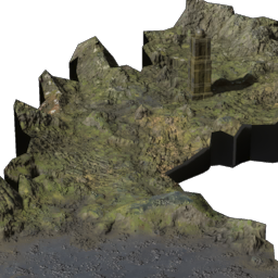 Veilwater Basin Miniature Piece